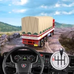 real cargo truck game sim 3d android application logo